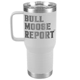 The Bull Moose Report 20oz Travel Tumbler